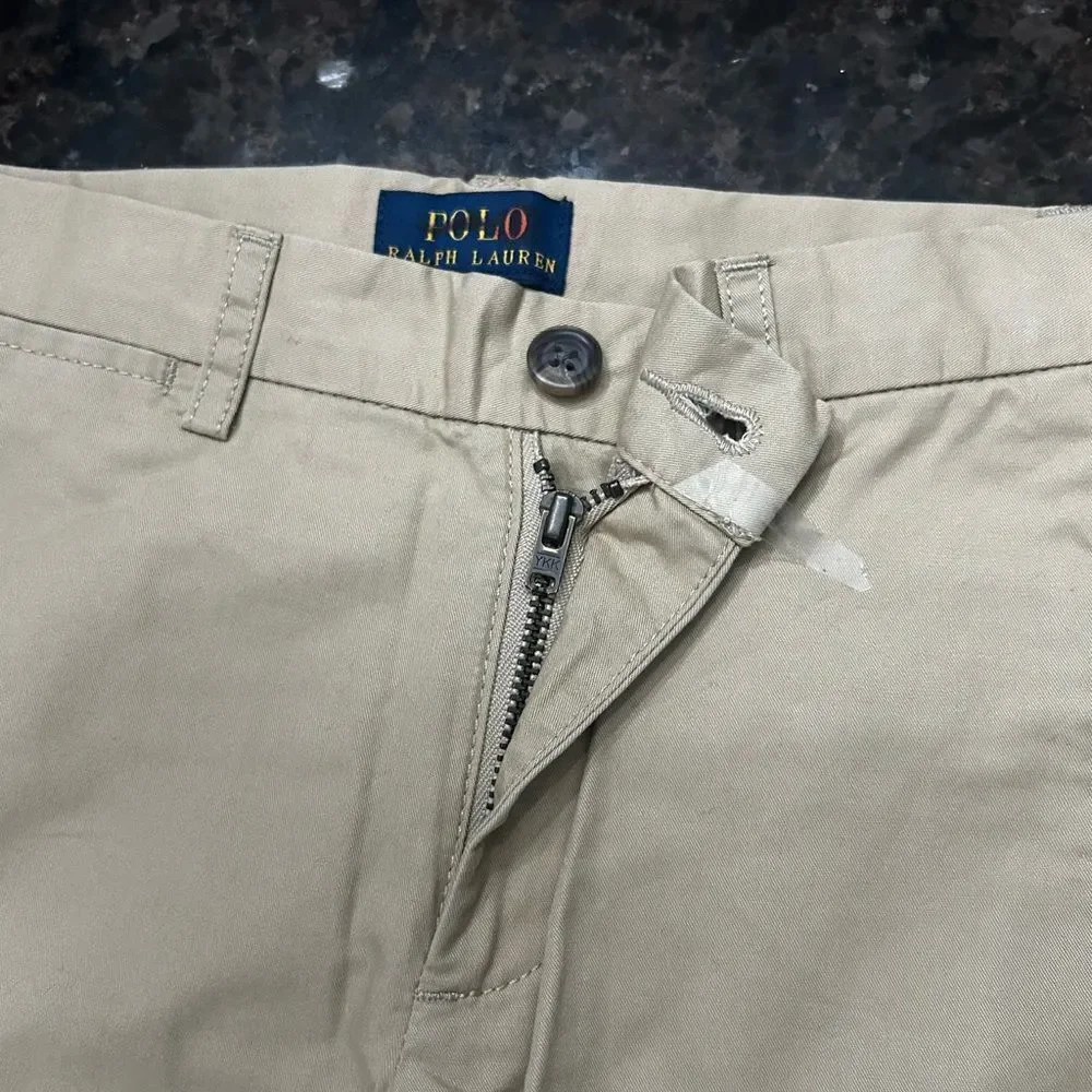 Polo Ralph Lauren Suffield Cotton Chino Pants Tan - Picture 6 of 7